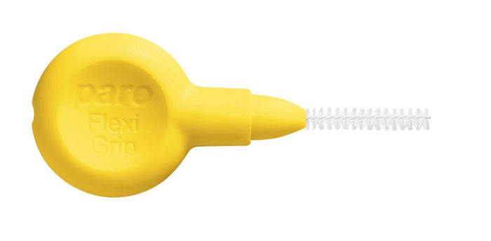Міжзубні йоржики paro Flexi-Grip 2.5 мм жовті 4шт