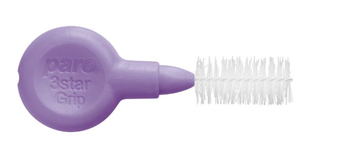 Міжзубні йоржики paro 3Star-Grip 7 мм фіолетові 4шт