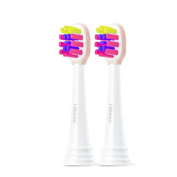 Змінні насадки для звукової зубної щітки Lebooo Super Cat O-Type 2 шт