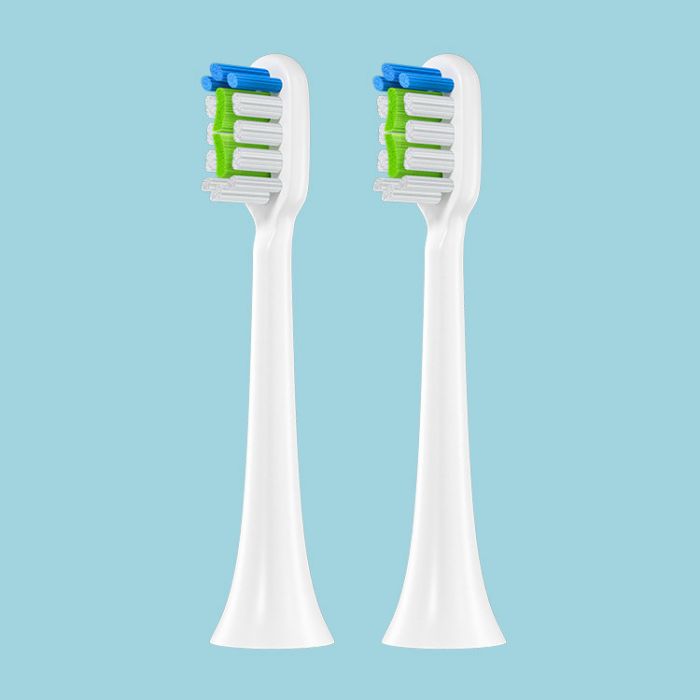 Змінні насадки для звукової зубної щітки Lebooo ProZone для Lebooo Color-Classic 2 шт білі