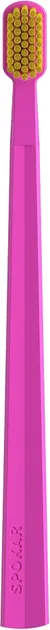 Зубна щітка Spokar X Ультрам'яка (8593534341944_Рожево-жовта)