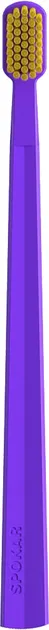 Зубна щітка Spokar X Ультрам'яка (8593534341944_Фіолетово-жовта)