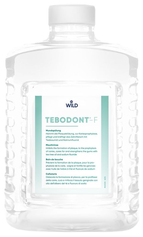Ополіскувач рота з маслом чайного дерева Tebodont із фтором 1,5 л