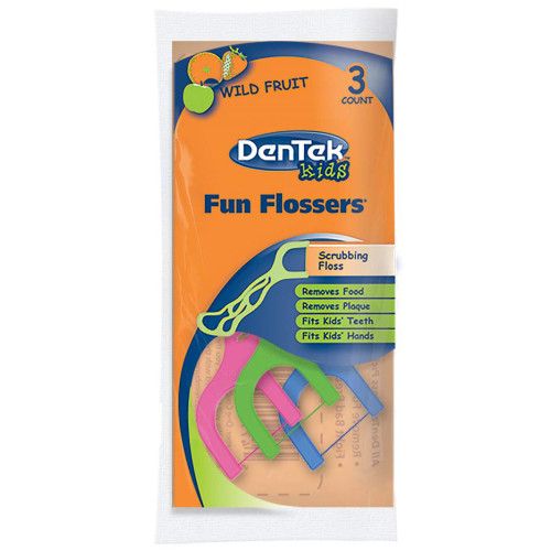 Дитячі флоси з тримачами DenTek 3 шт