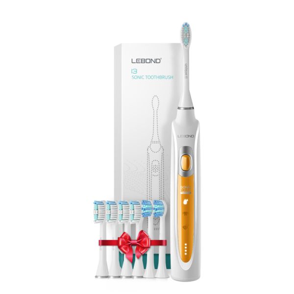 Електрична зубна щітка Lebond I3 MAX Orange 6 насадок