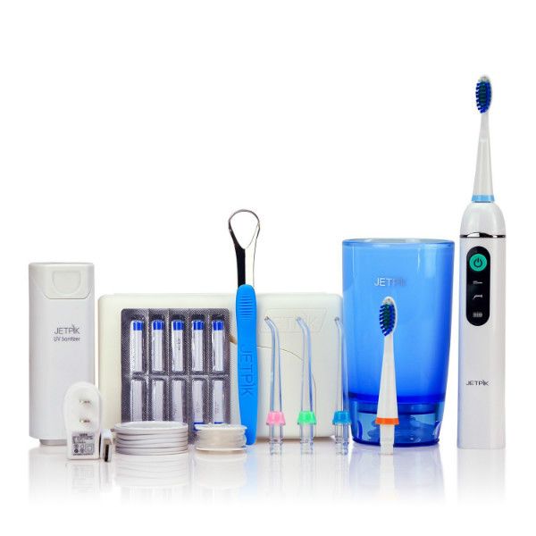 Іригатор порожнини рота та звукова зубна щітка Jetpik JP200-Ultra