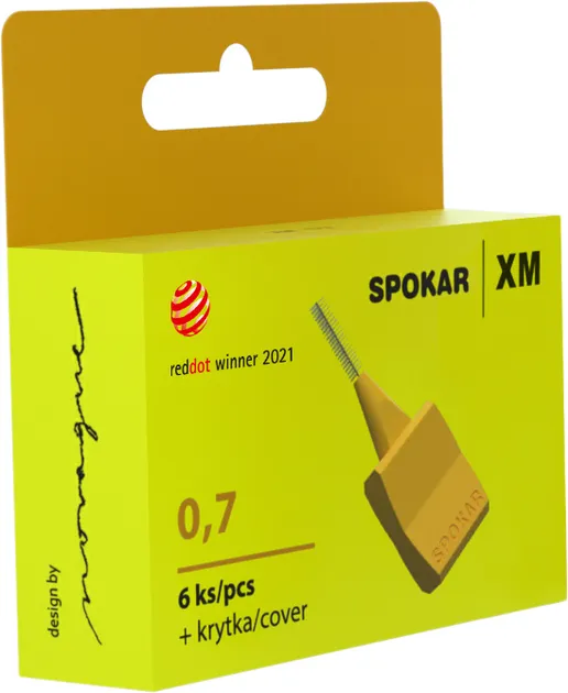 Міжзубні йоржики Spokar XM №0.7 3 мм 6 шт (8593534342101)