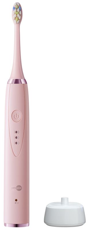 Звукова зубна щітка Prooral T09 рожева 2 насадки