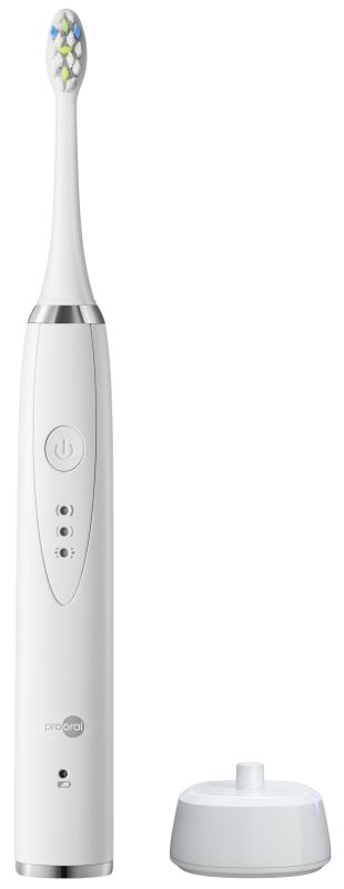 Звукова зубна щітка Prooral T09 біла 2 насадки