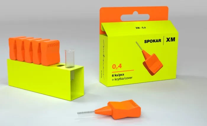 Міжзубні йоржики Spokar XM №0.4 мм 6 шт. (8593534342071)