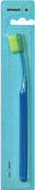Зубна щітка Spokar Plus М'яка Синя (8593534341807_синя)