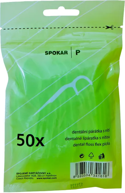 Флос-зубочистки Spokar 50 шт. (8593534341616)