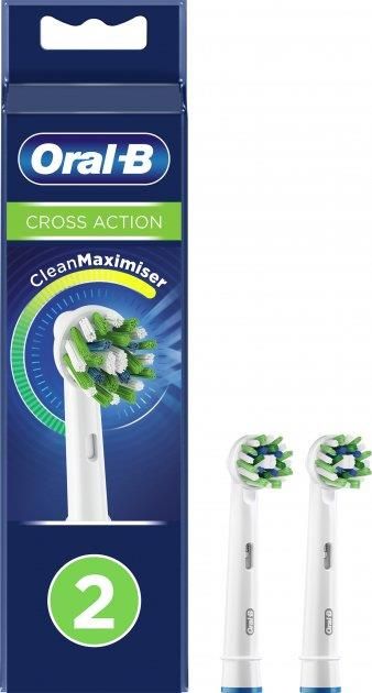 Змінна насадка Oral-B Cross Action White 2 шт