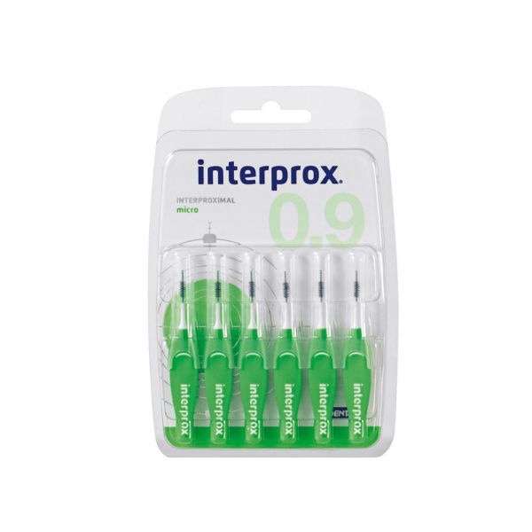 Міжзубні йоржи Interprox 4G Micro 0.9 мм 6 шт
