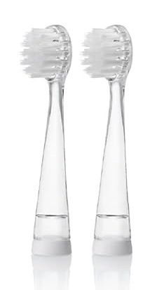 Змінні насадки для щітки Brush-Baby від 0 до 10 років 2 шт