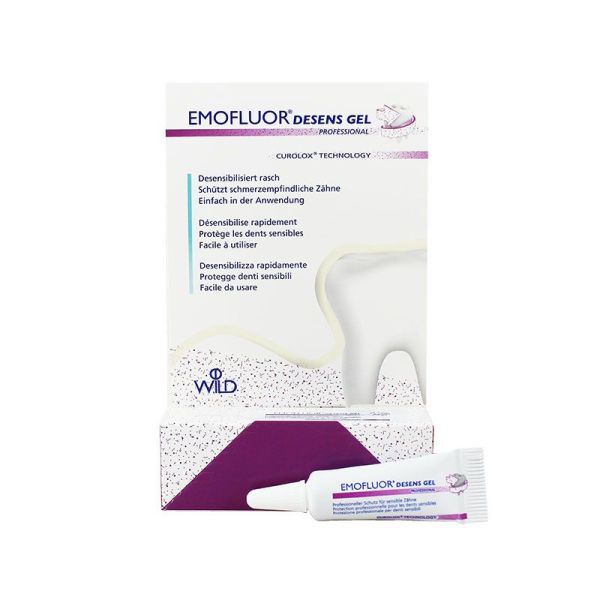 Професійний гель для чутливих зубів Emofluor 3 мл