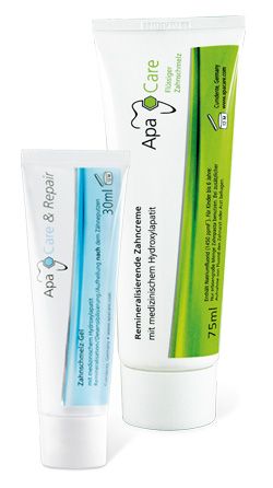 Зубна паста ApaCare + гель для ремінералізації ApaCare без фтору