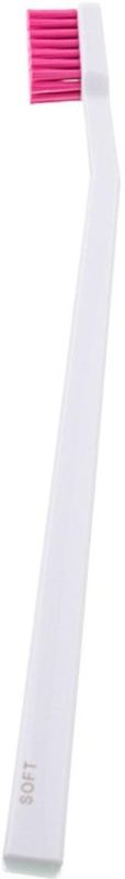 Зубна щітка Spokar X М'яка (8593534341968_Біло-рожева)