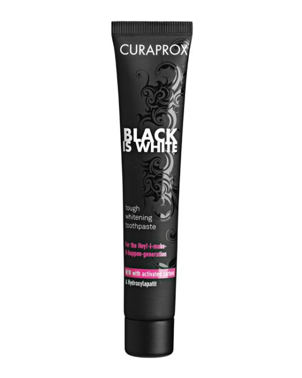 Зубна паста Curaprox Black is White Лайм Чорна 90 мл