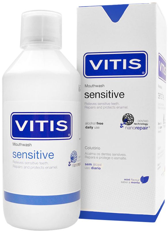 Ополіскувач для ротової порожнини Vitis Senstive 500 мл