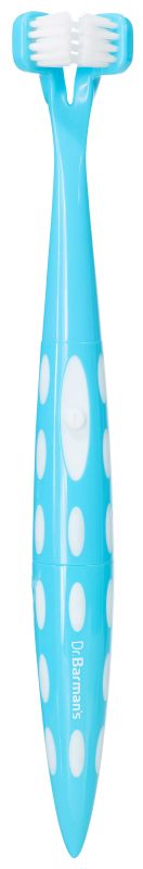 Звукова зубна щітка Dr. Barman's Duopower блакитна 2 насадки