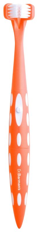 Звукова зубна щітка Dr. Barman's Duopower оранжева 2 насадки