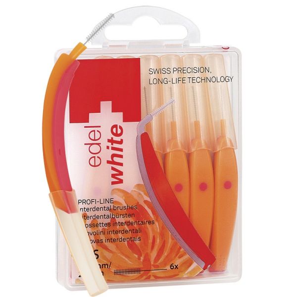 Міжзубна щітка Edel White Profi-Line EasyFlex SSS 6 шт