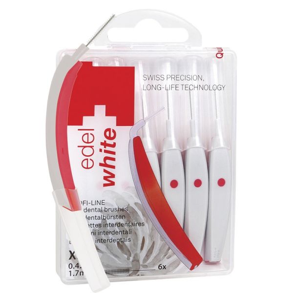 Міжзубна щітка Edel White Profi-Line EasyFlex XS 6 шт