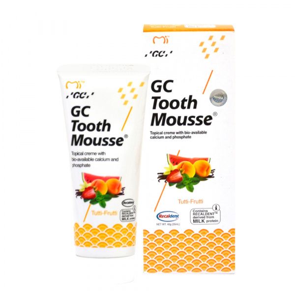Гель для відновлення емалі GC Tooth Mousse Фруктове асорті 35 мл