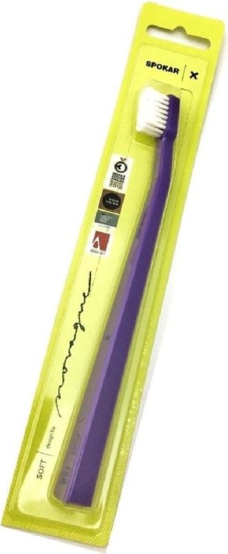 Зубна щітка Spokar X Суперм'яка (8593534341951_Фіолетово-біла)