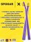 Зубна щітка Spokar X Суперм'яка (8593534341951_Фіолетово-жовта)