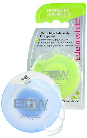 Зубрна нитка, що розширюється, Edel White 25 м