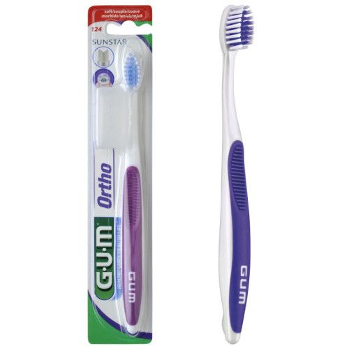 Зубна щітка GUM Ortho Ортодонтична фіолетова