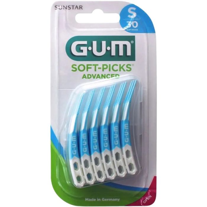 Безметалові міжзубні йоржики GUM Soft Picks Pro S 30 шт