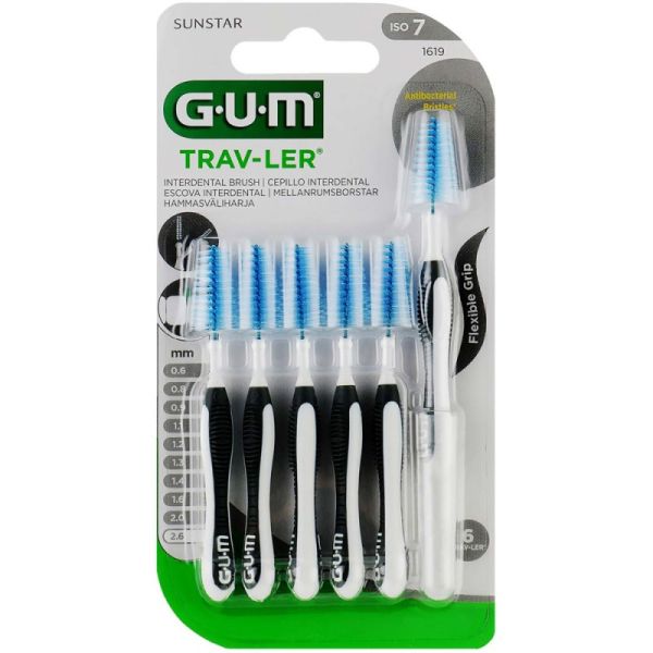Міжзубні йоржики GUM TravLer 2.6 мм 6 шт