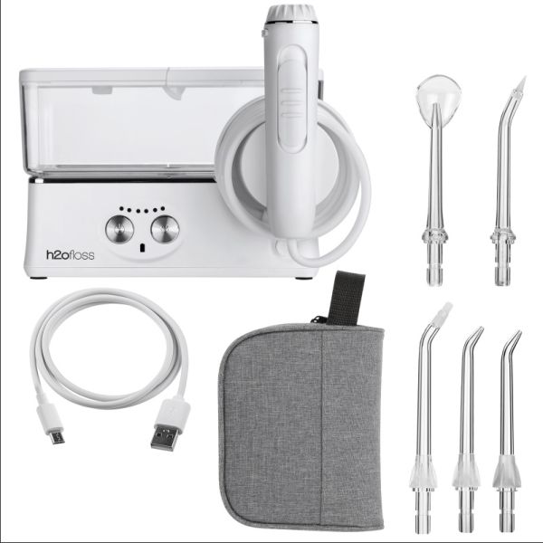 Іригатор h2ofloss hf-3 Pro White 5 насадок