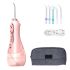 Іригатор h2ofloss hf-6 портативний 5 насадок рожевий