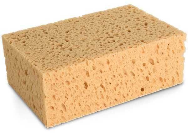 Губка мочалка для миття автомобіля Spokar Велика пориста 20х14х6,5 см