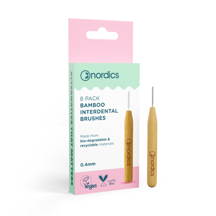 Бамбукові міжзубні щітки Nordics 0.40 мм