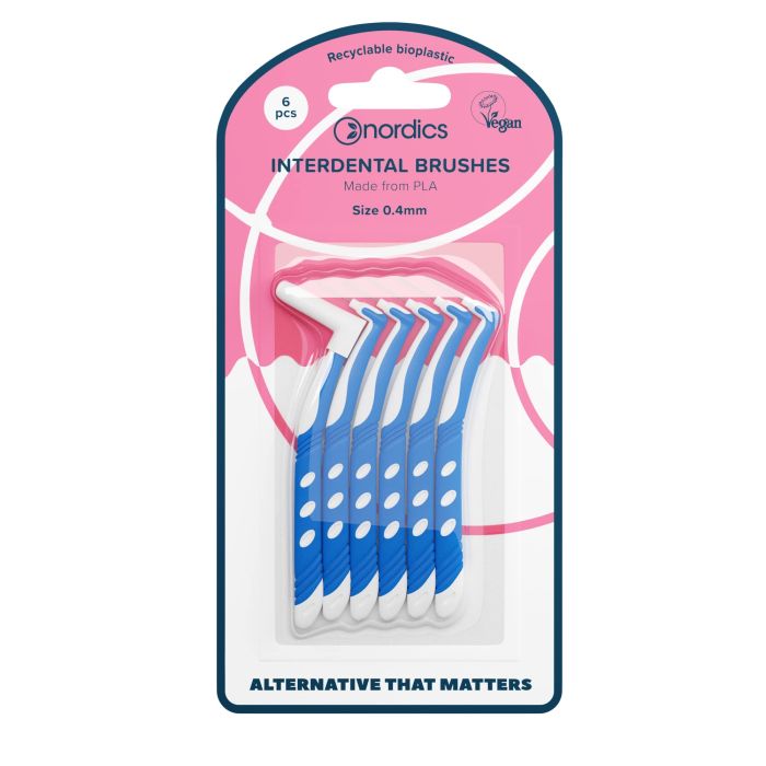 Міжзубні щітки L-подібної форми 6 шт.