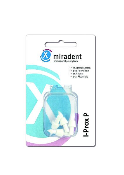 Змінні насадки для монопучкової щітки Miradent I-Prox P 4шт