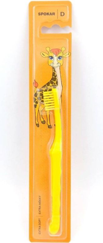 Набір екстрам'яких зубних щіток Spokar D Жовтий 2 шт (8593534340497_желтая)