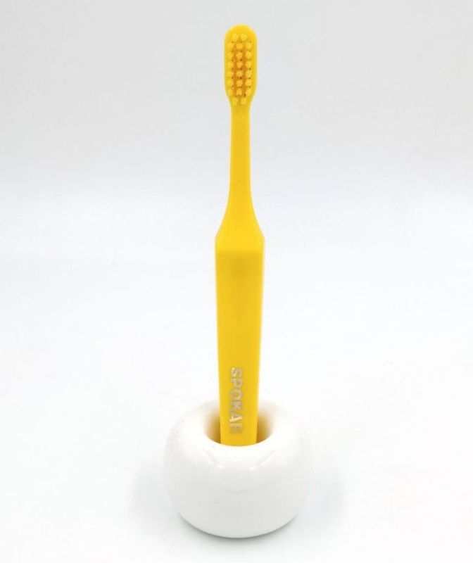 Набір екстрам'яких зубних щіток Spokar D Жовтий 2 шт (8593534340497_желтая)