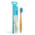 екологічна дитяча зубна  щітка Nordics з бамбука Moso, блакитна