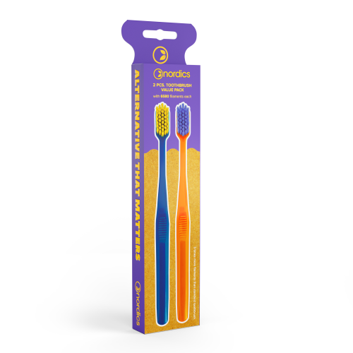 Набір преміальних зубних щіток Nordics 6580 Soft