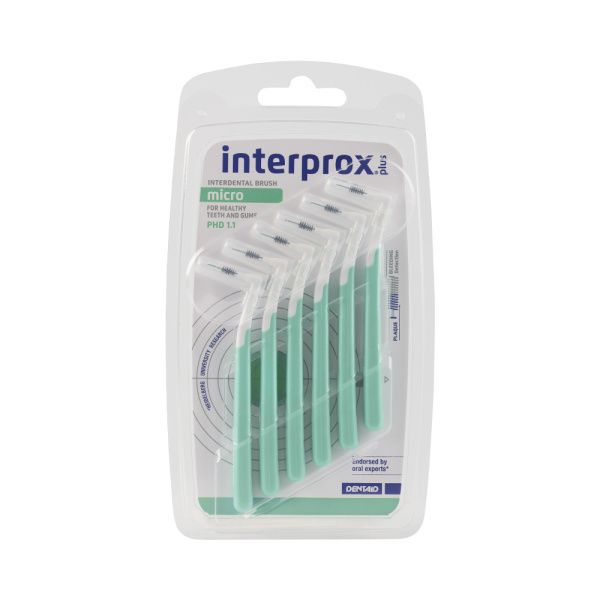Міжзубні йоржи Interprox Plus Micro 0.9 мм, 6 шт
