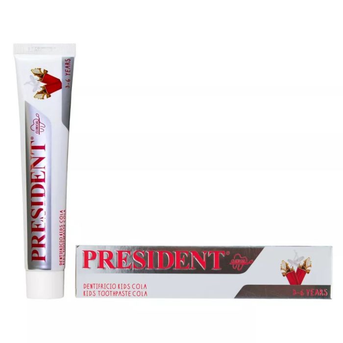 Дитяча зубна паста President Kids Кола від 3 до 6 років 50 мл