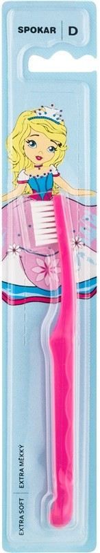 Набір екстрам'яких зубних щіток Spokar D Рожево-білий 2 шт (8593534340497_розово_белая)