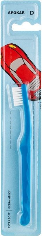 Набір екстрам'яких зубних щіток Spokar D Синьо-білий 2 шт (8593534340497_сине_белая)