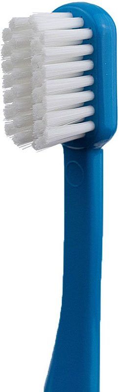 Зубна щітка Spokar Ортодонтична з U-подібним вирізом Синьо-біла (8593534342002_Синьо-біла)